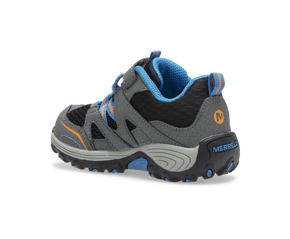 Merrell Hiking Shoes Grey/Black - Trail Chaser Jr. - Kids 70FDILBVG